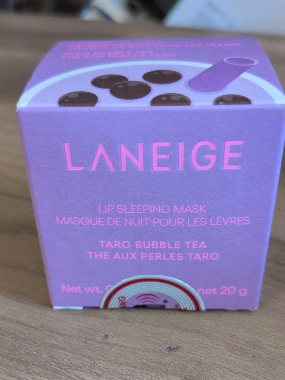 LANEIGE Lip Sleeping Mask - Taro Bubble Tea